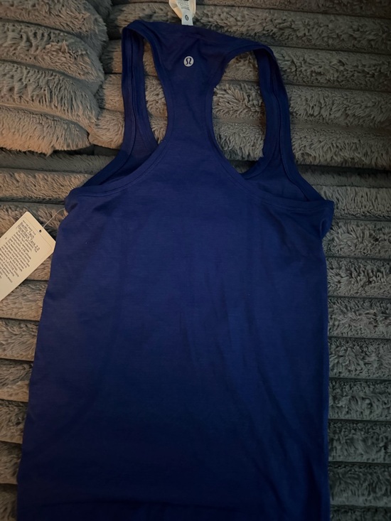 lululemon athletica Racerback Tank in Deep Blue - Picture 4 of 4